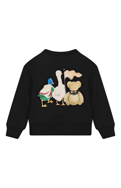 Хлопковый свитшот BURBERRY, арт. 8108574, фото 2