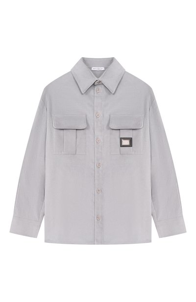 Вельветовая рубашка DOLCE & GABBANA, арт. L44S86/FUWFI