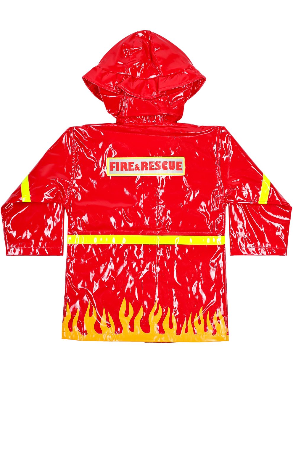 Плащ-дождевик с декором KIDORABLE красного цвета по цене 4995 руб., арт. C0AT, фото 2 Плащ-дождевик с декором KIDORABLE, арт. C0AT, фото 2