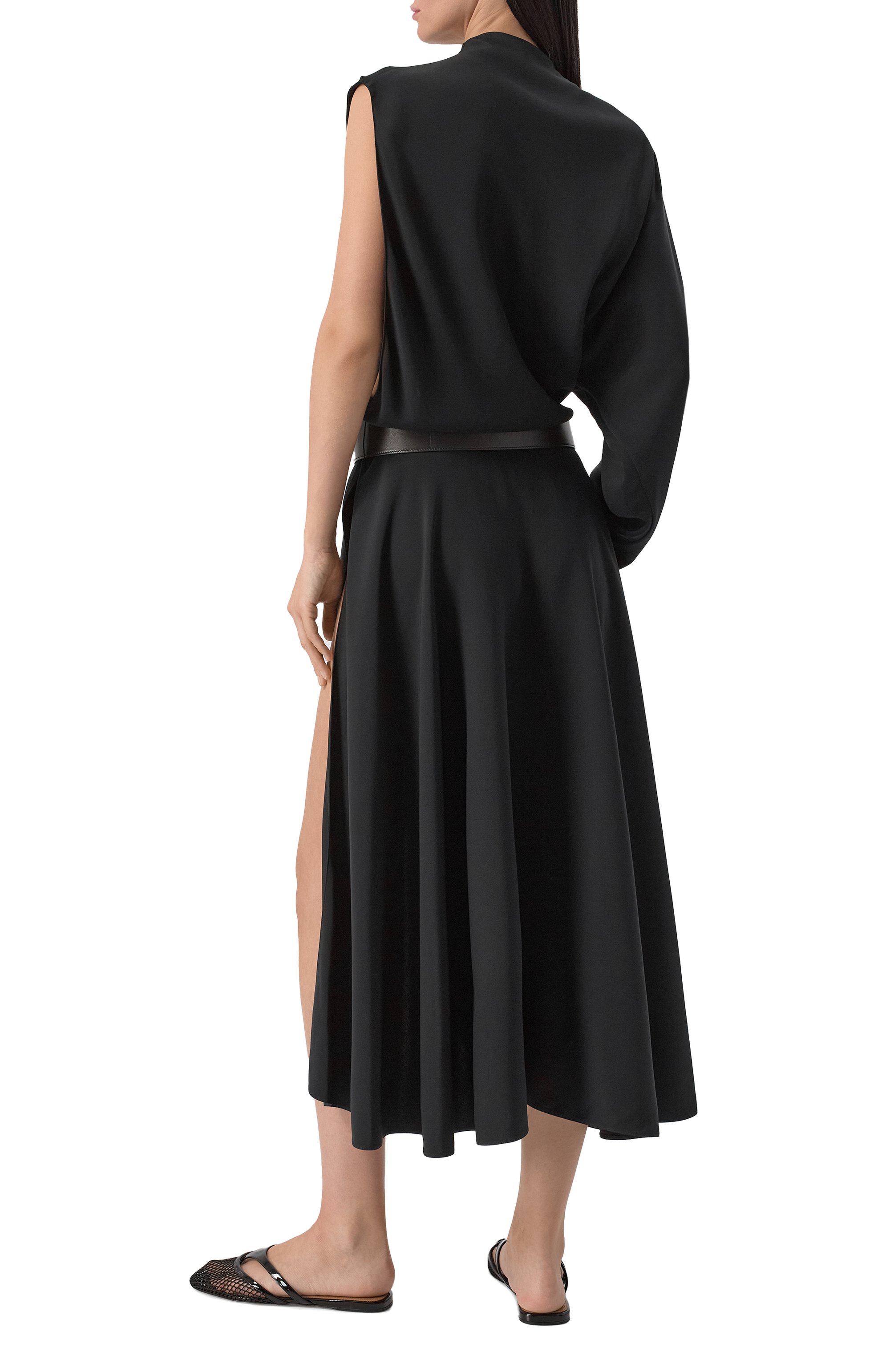 Платье из вискозы ALAIA, арт. AA9R1404T571A, фото 4