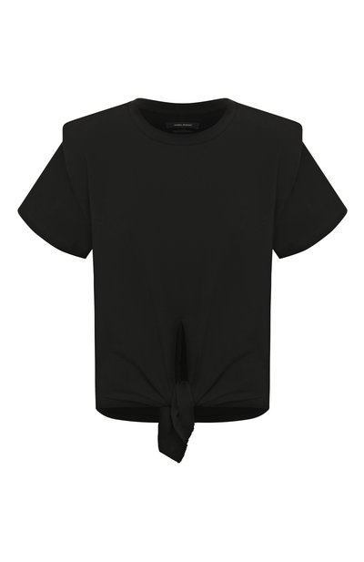 Женская хлопковая футболка ISABEL MARANT, арт. TS0749-20E054I/BELITA