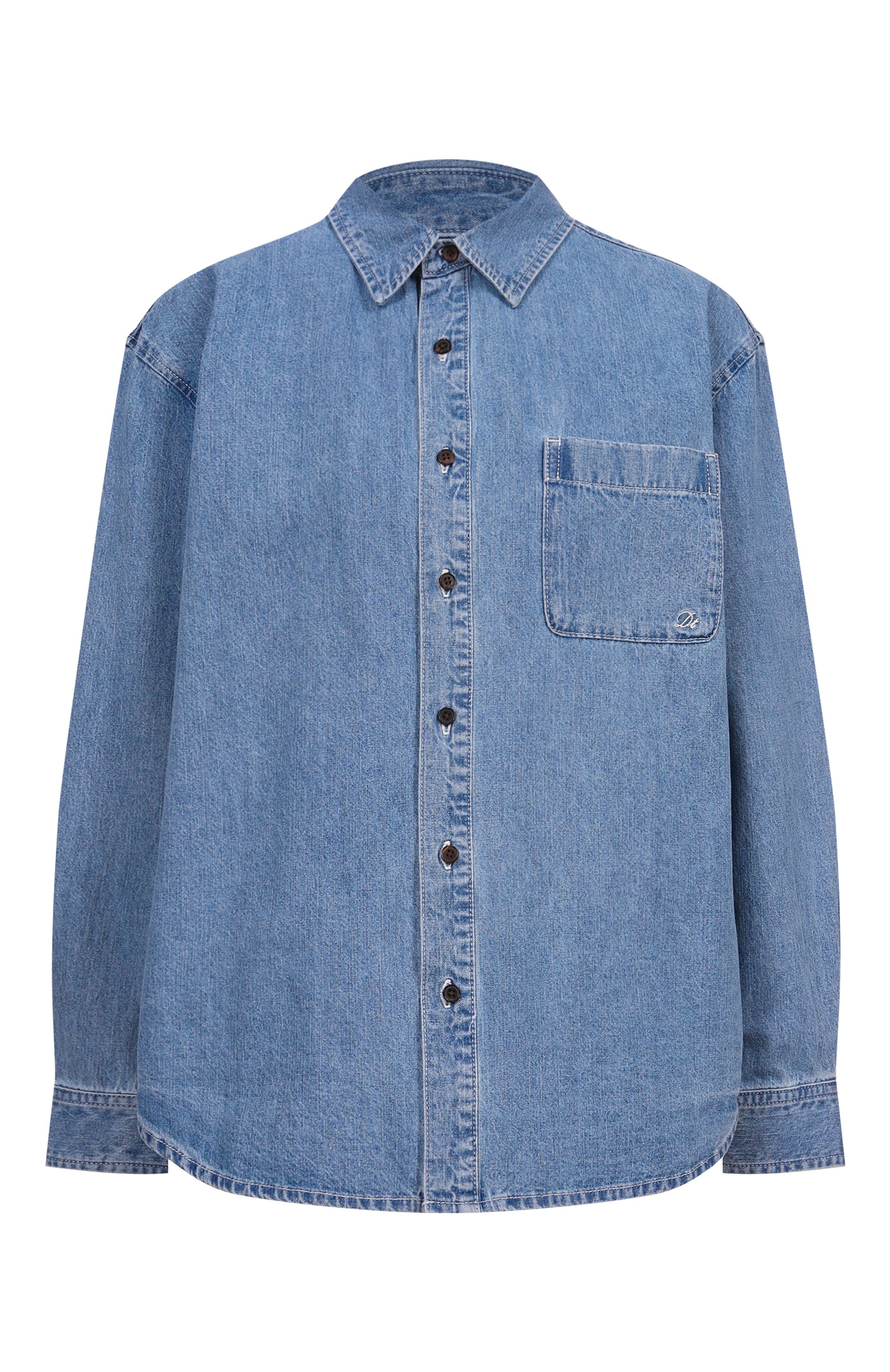 Джинсовая рубашка DUNST, арт. UDSH6A102B1, фото 1