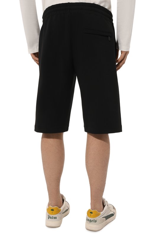 Хлопковые шорты Dolce & Gabbana GVF8AZ/HU7H9 Чёрный  GVF8AZ/HU7H9 Фото 4