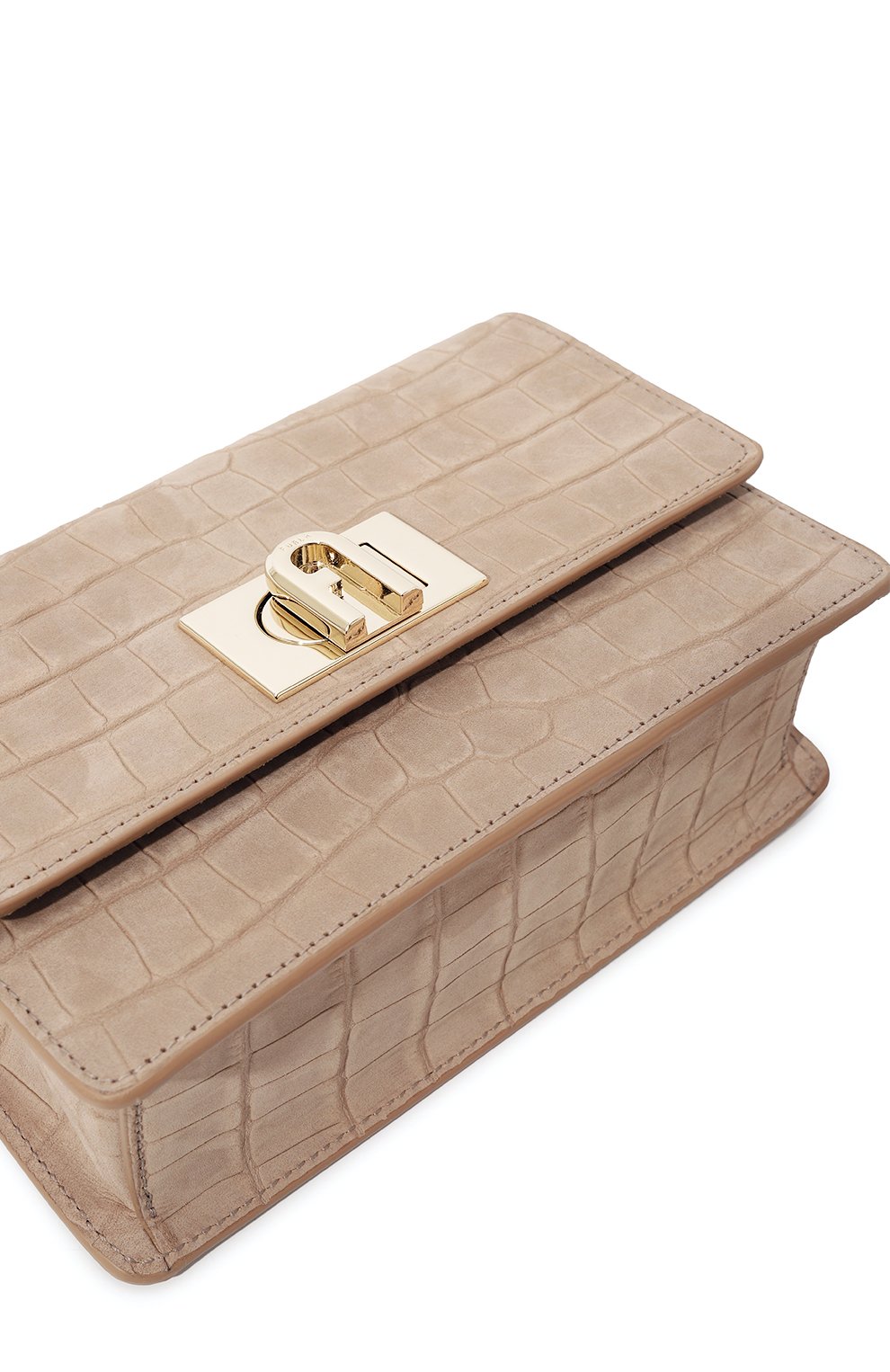 Сумка furla 1927 FURLA темно-бежевого цвета по цене 46000 руб., арт. BAFKACO/BX1845, фото 3 Сумка furla 1927 FURLA, арт. BAFKACO/BX1845, фото 3