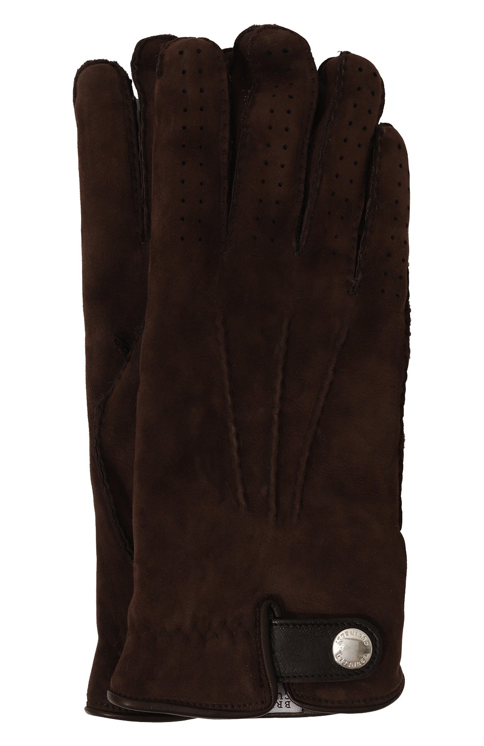 Замшевые перчатки BRUNELLO CUCINELLI, арт. MPMLV93608, фото 1