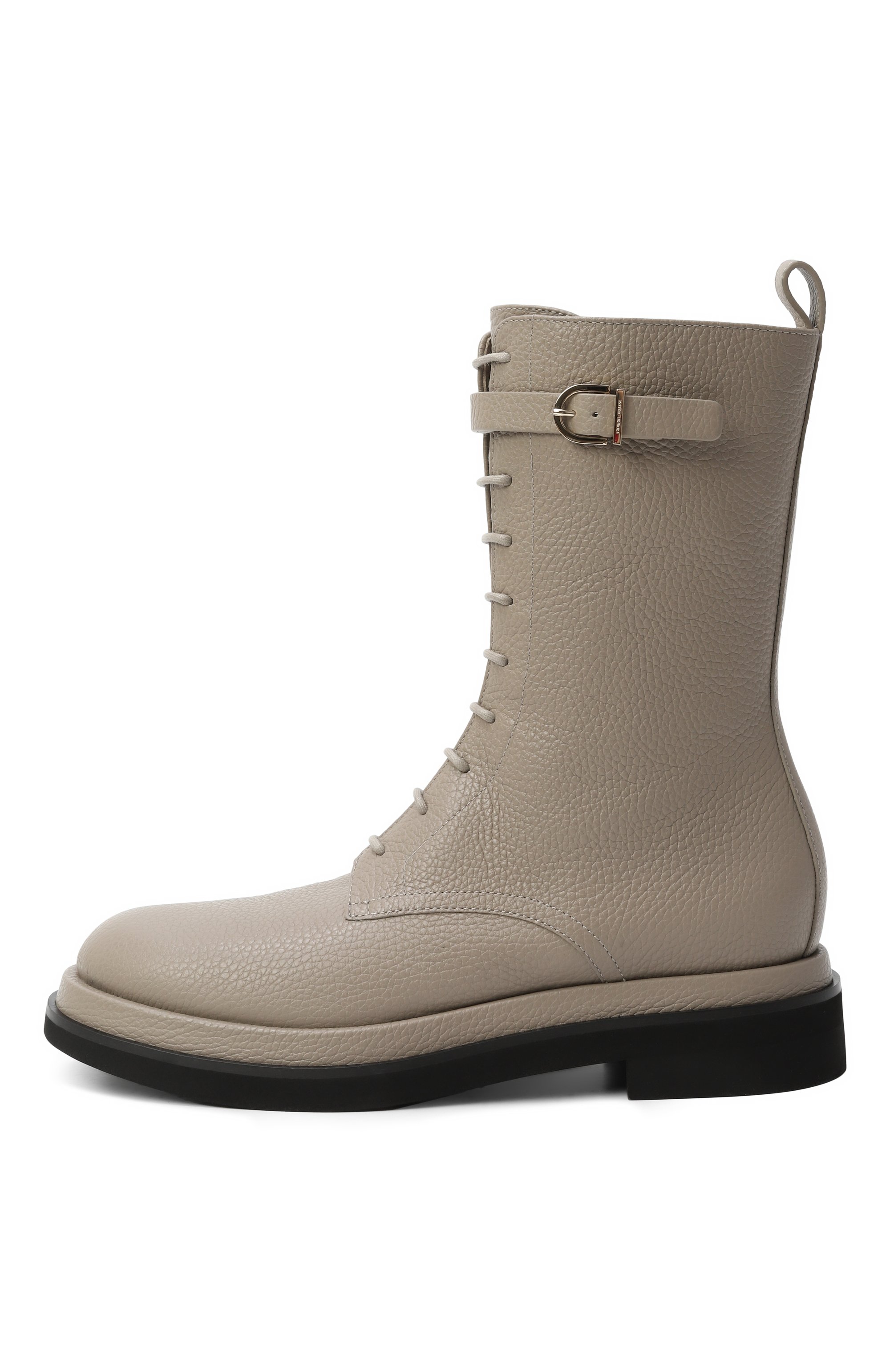 Кожаные ботинки GIORGIO ARMANI, арт. GW001516/AF20456, фото 4