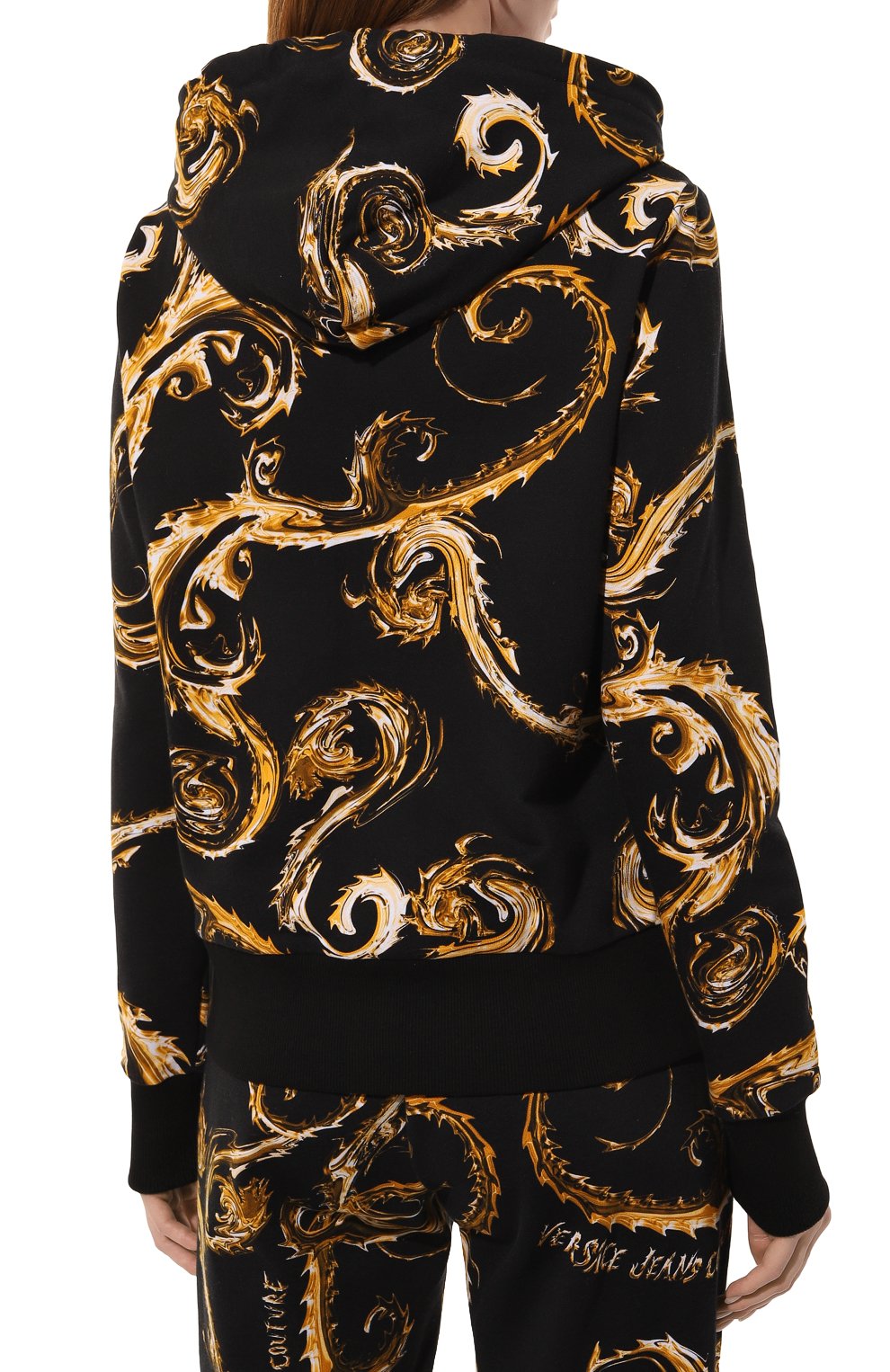 Хлопковая толстовка VERSACE JEANS COUTURE, арт. 77HAI306/FS171, фото 4