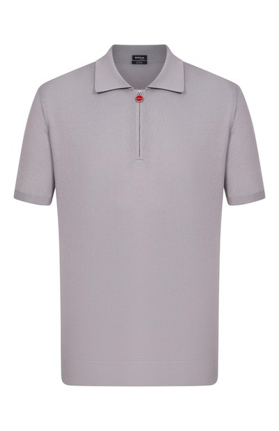 Мужская хлопковое поло KITON, арт. UMKX33Z