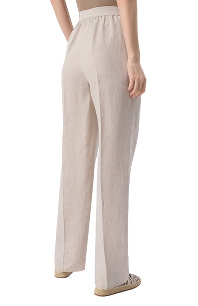 Льняные брюки AGNONA, арт. T70608/U3039, фото 4