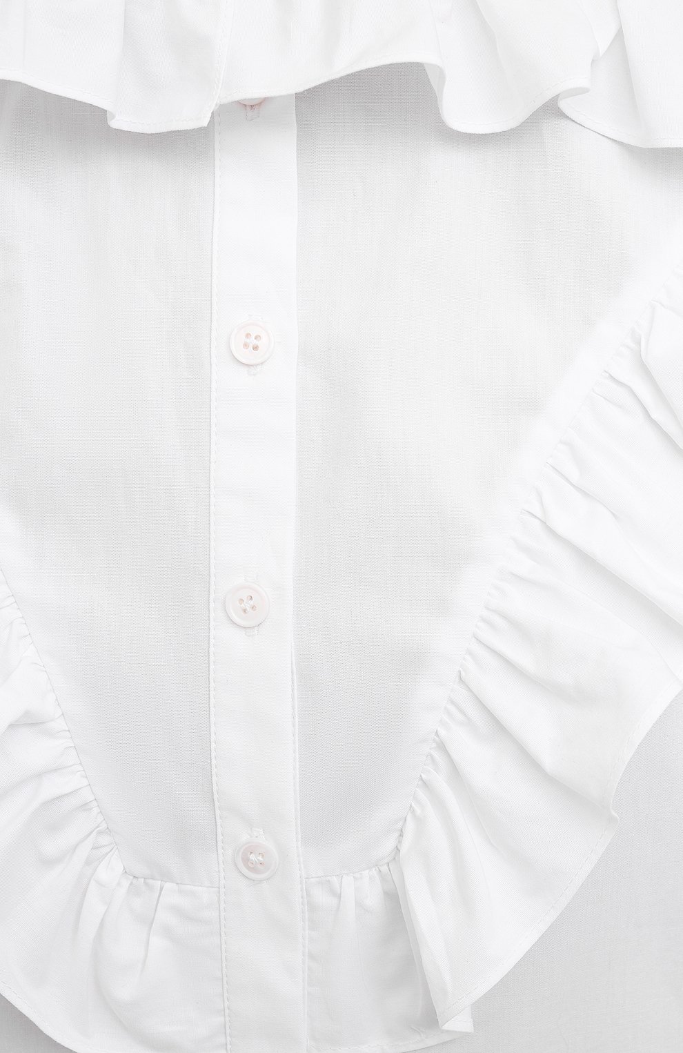 Хлопковая блузка PHILOSOPHY DI LORENZO SERAFINI, арт. A0208/2119, фото 5