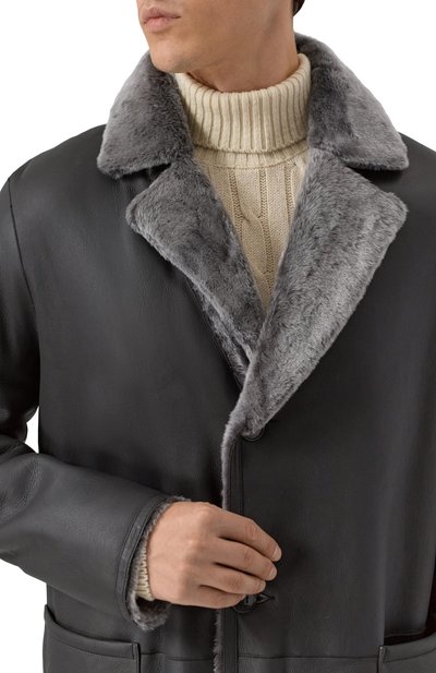 Двусторонняя дубленка из овчины ANDREA CAMPAGNA, арт. 25U512-S29/58-60, фото 5