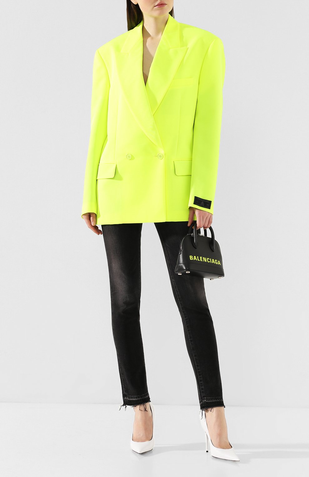 Жакет VETEMENTS, арт. SS20JA263 1352/W/FLU0 YELL0W, фото 2