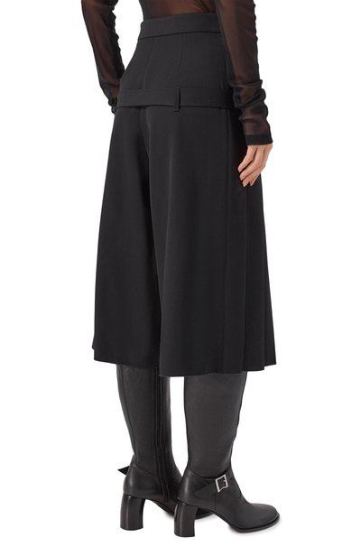 Шерстяные кюлоты ANN DEMEULEMEESTER, арт. B0014516/FA761, фото 4