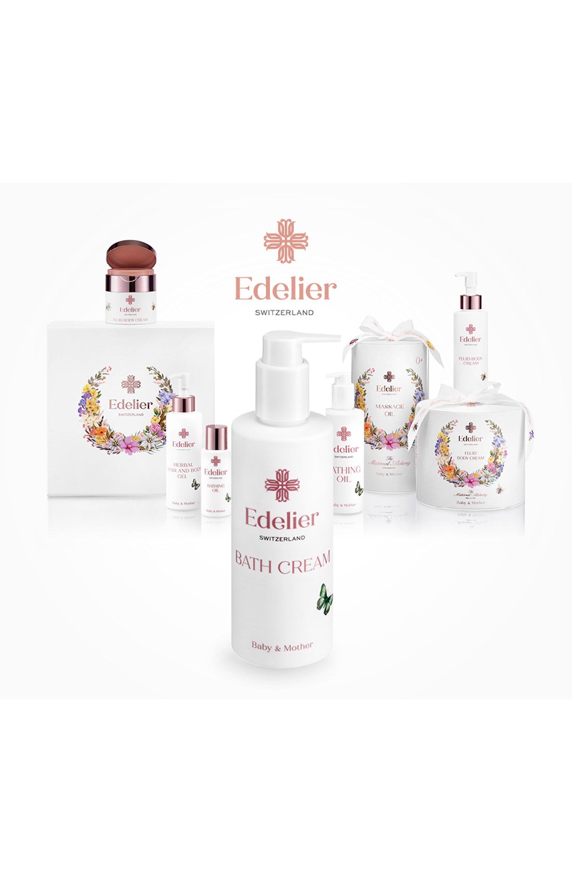 Набор «крем для ванны + крем под подгузник» (250+5ml) EDELIER, арт. 7649989588098, фото 4
