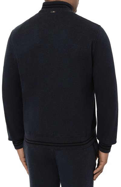 Толстовка из хлопка и кашемира CAPOBIANCO, арт. 17M457.LB00./58, фото 4