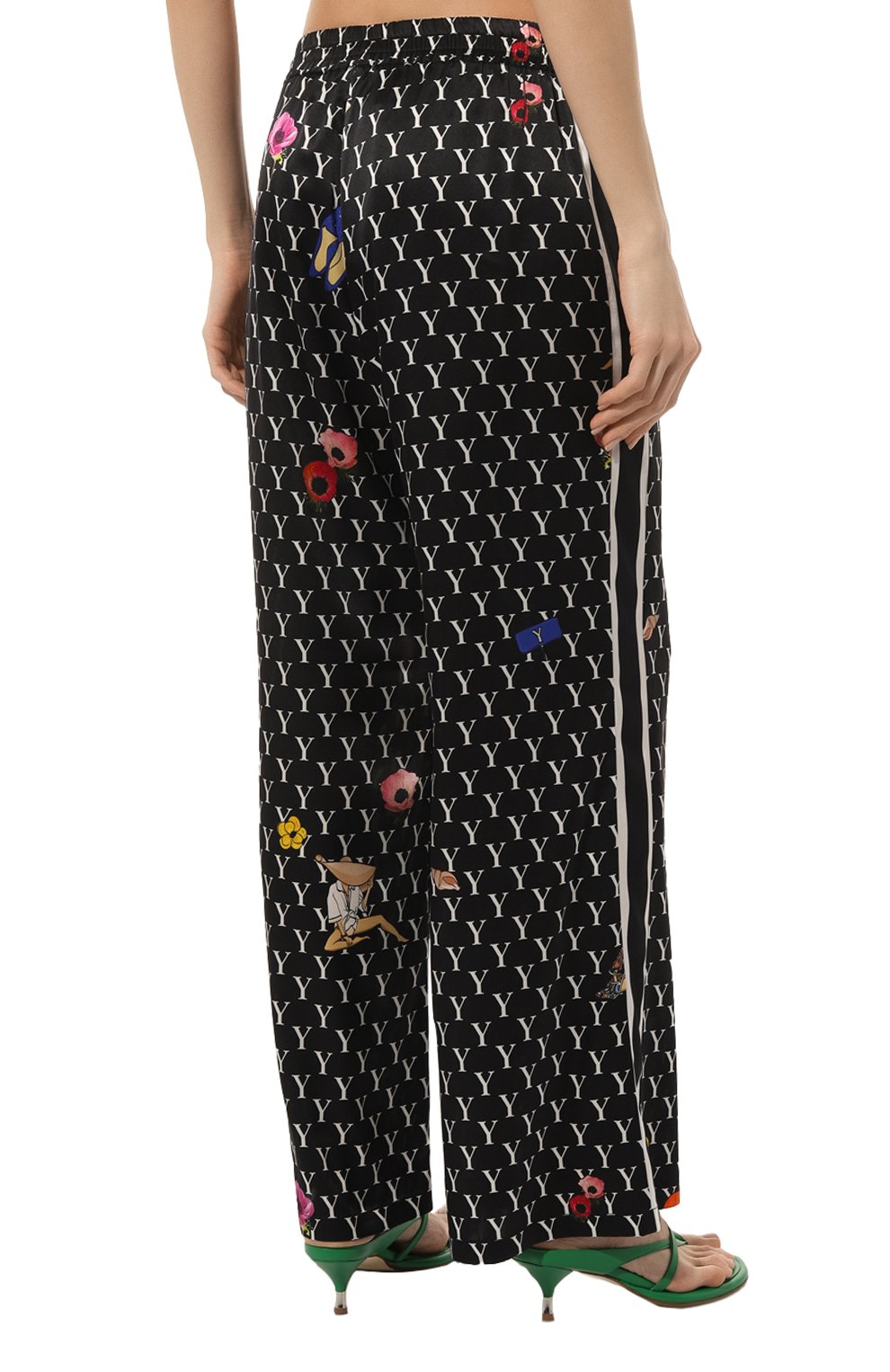 Шелковые брюки YANINA, арт. 0-2483, фото 4