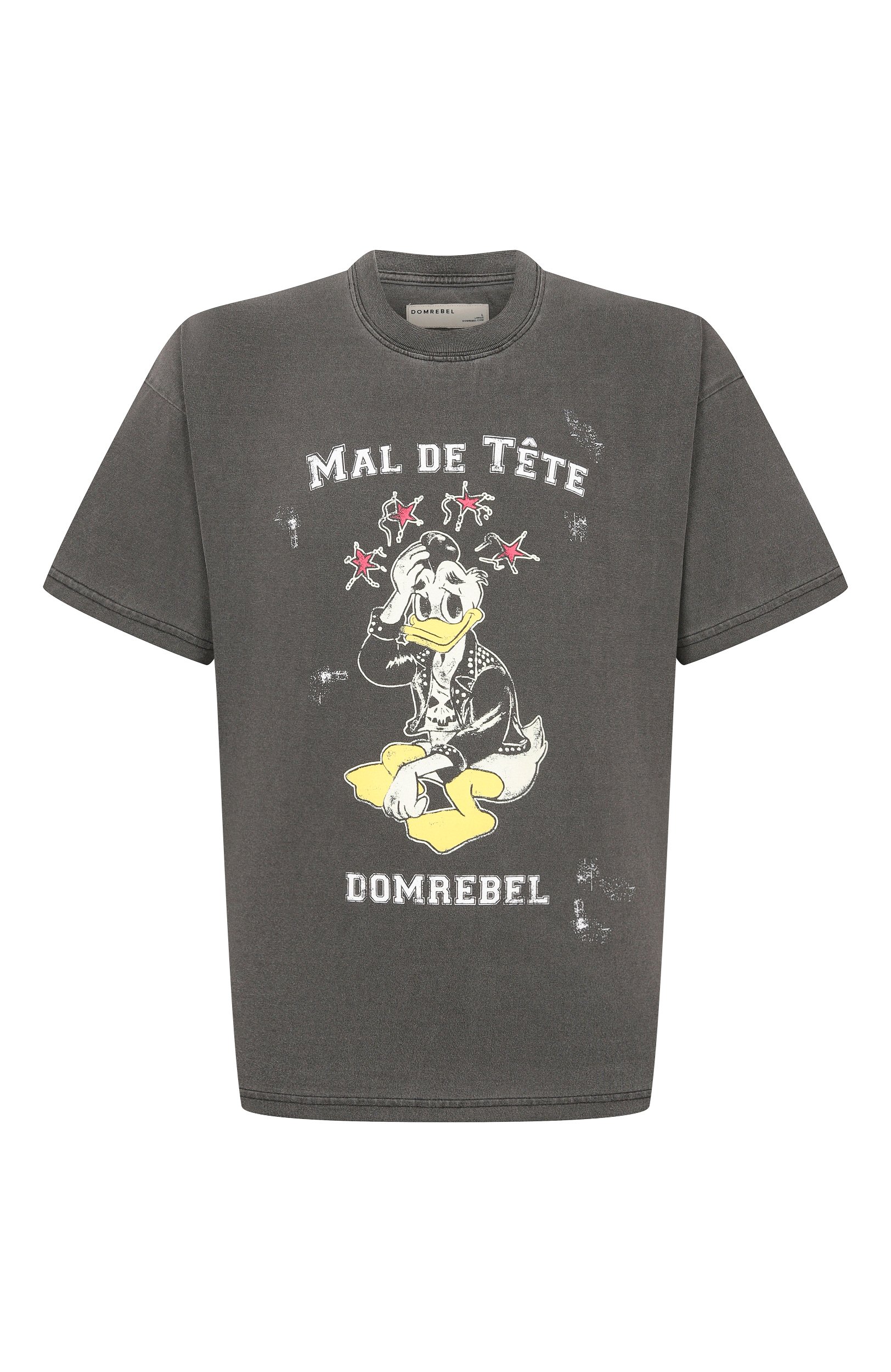 Хлопковая футболка DOMREBEL, арт. M HEADACHE/T-SHIRT, фото 1