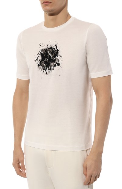 Хлопковая футболка ZILLI, арт. TSR001M0110VPGF00, фото 3