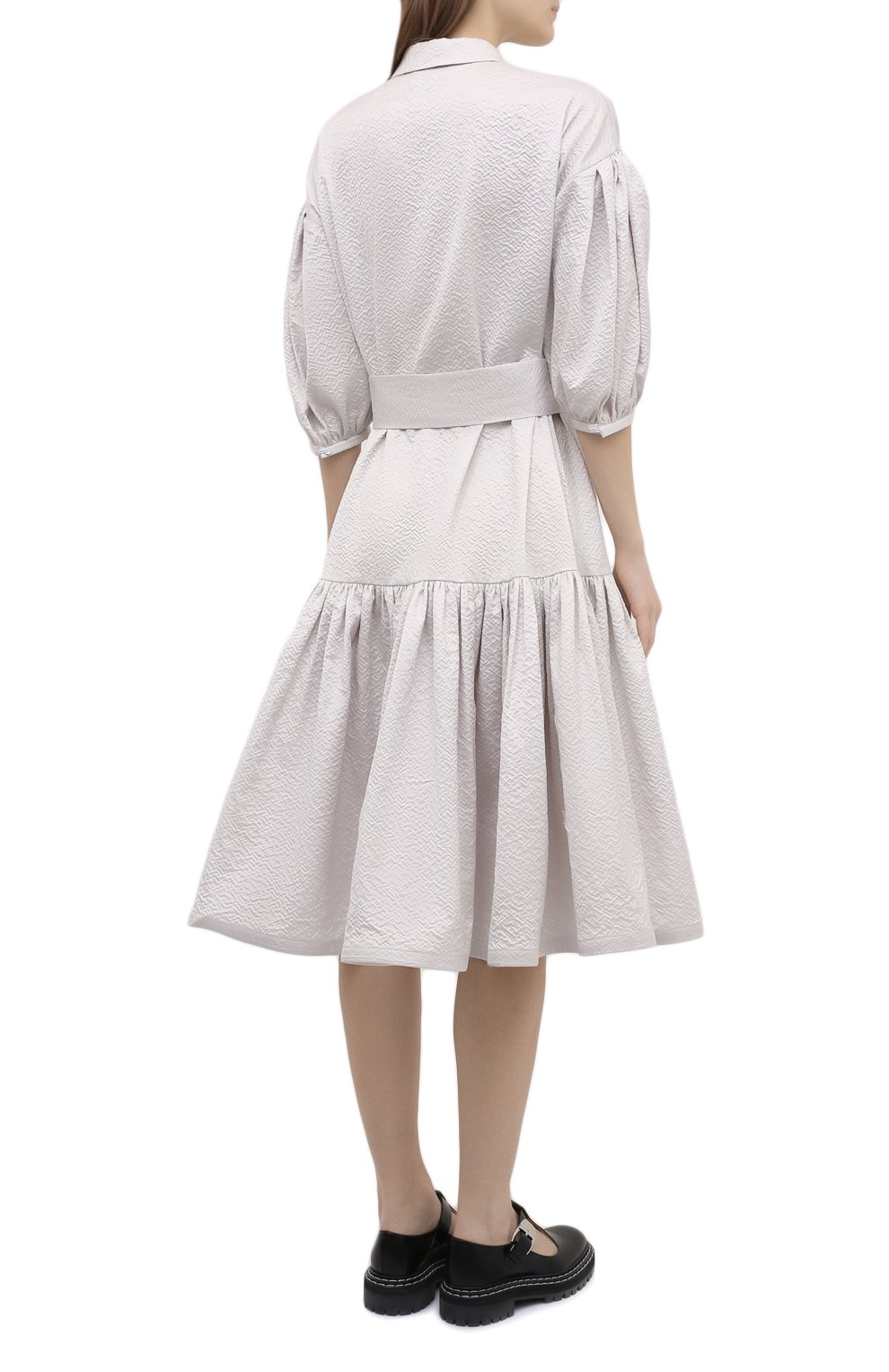 Платье из хлопка и шелка TEGIN, арт. SD2149, фото 4