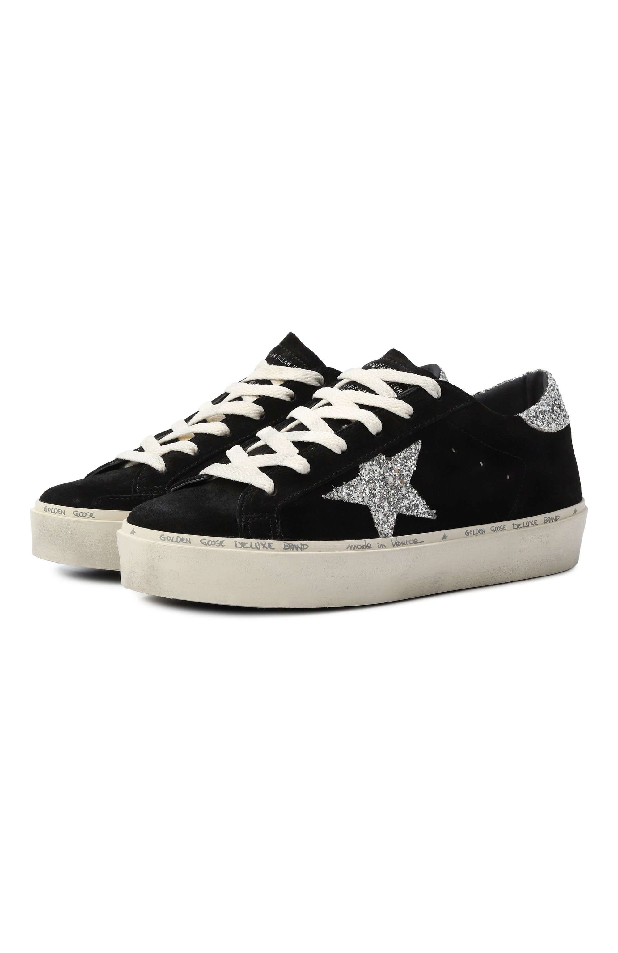 Замшевые кеды hi star GOLDEN GOOSE DELUXE BRAND, арт. GWF00118.F006389, фото 1