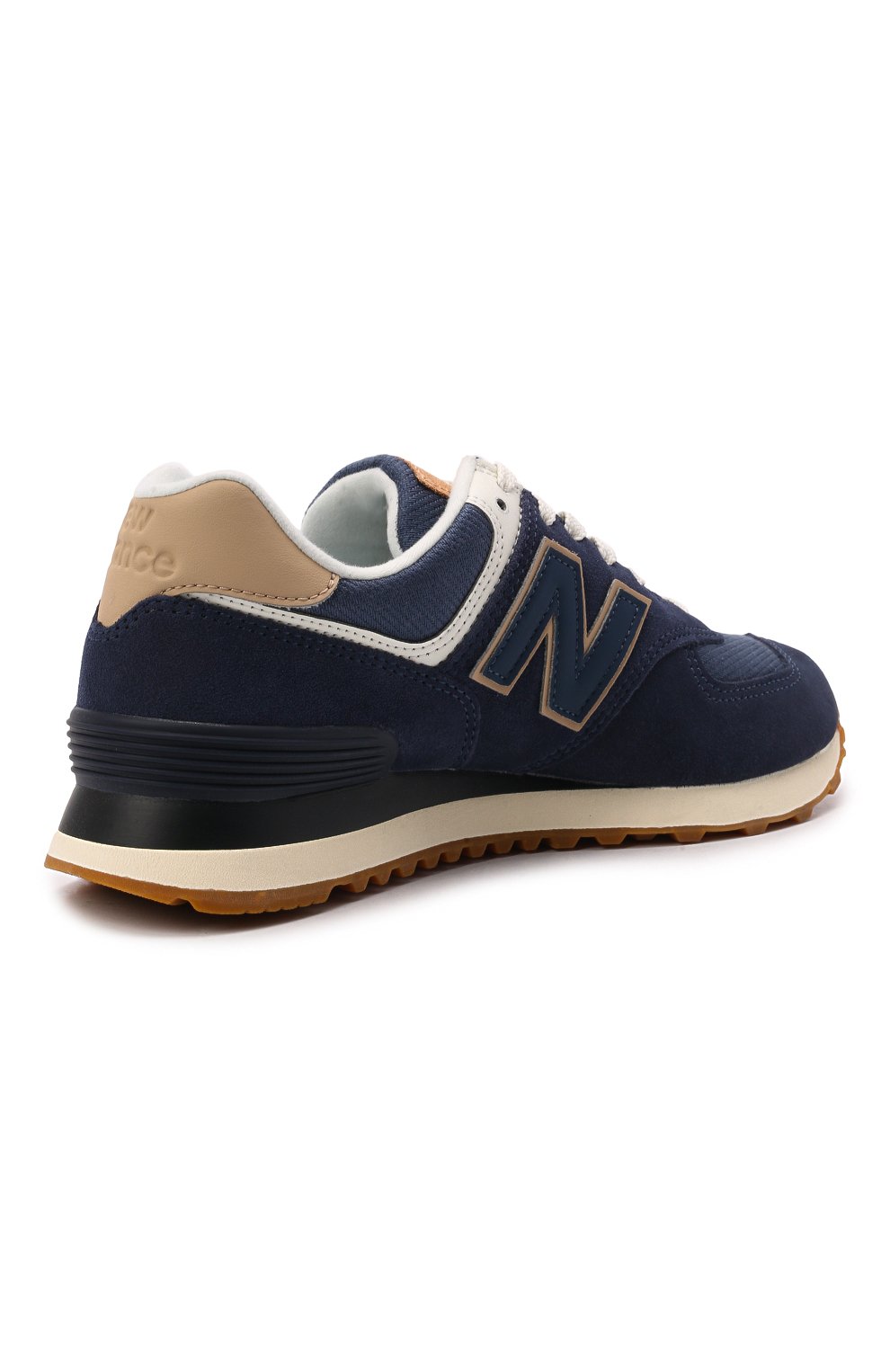 Комбинированные кроссовки 574 NEW BALANCE, арт. WL574SO2/B, фото 4