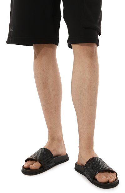 Кожаные шлепанцы ZILLI, арт. H0099AM1015VLS001, фото 3