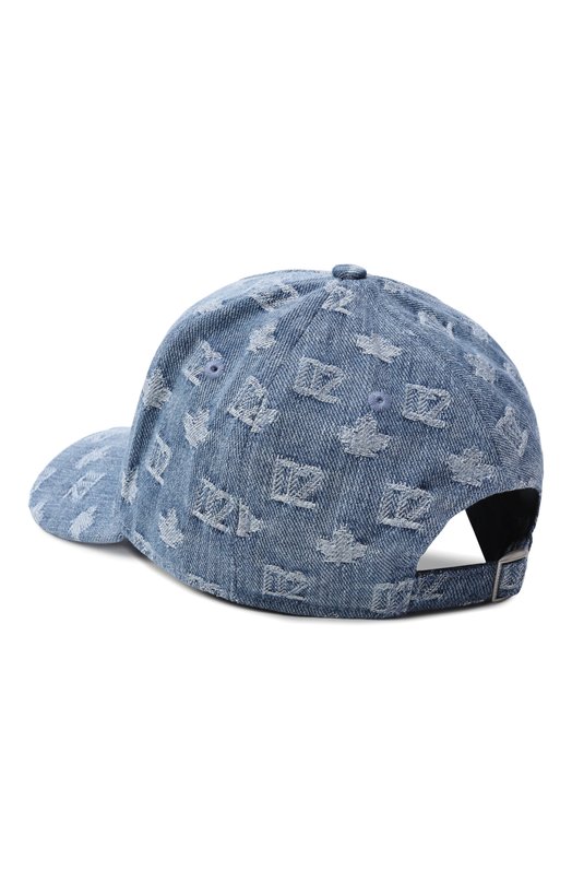Хлопковая бейсболка Dsquared2 BCM0968/10108752 Голубой  BCM0968/10108752 Фото 2