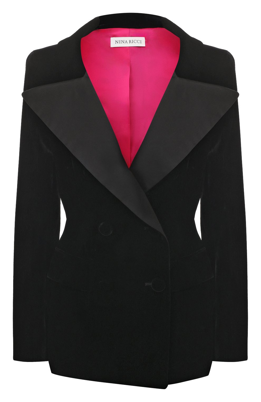 Бархатный жакет NINA RICCI, арт. 23ACVE006RA0044, фото 1