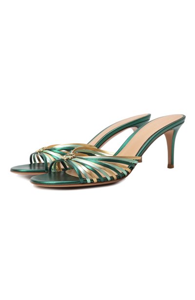 Женские кожаные мюли vyna 70 GIANVITO ROSSI, арт. G10016.70RIC.NPSHUAM