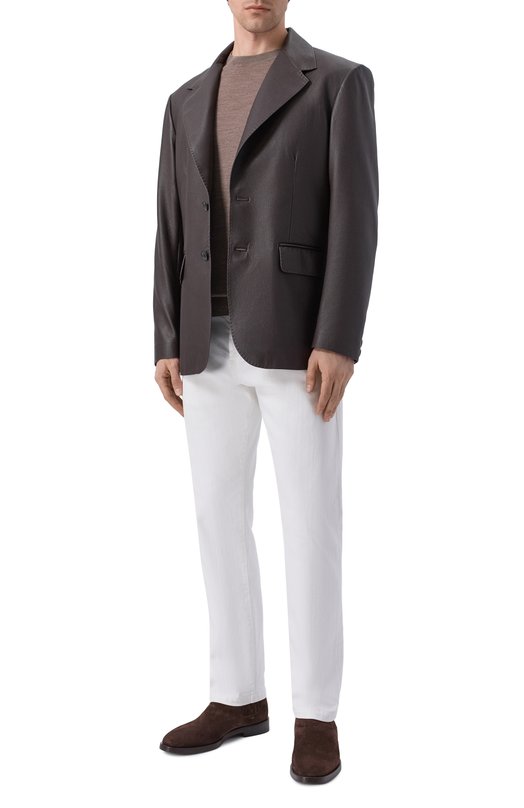 Кожаный пиджак MVST M25.1PM.J004/CERV0 SILKY Коричневый  M25.1PM.J004/CERV0 SILKY Фото 2