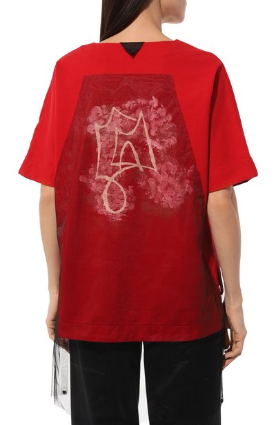 Футболка из хлопка и льна MIDGARD PARIS, арт. V3-TS1401-RD, фото 4