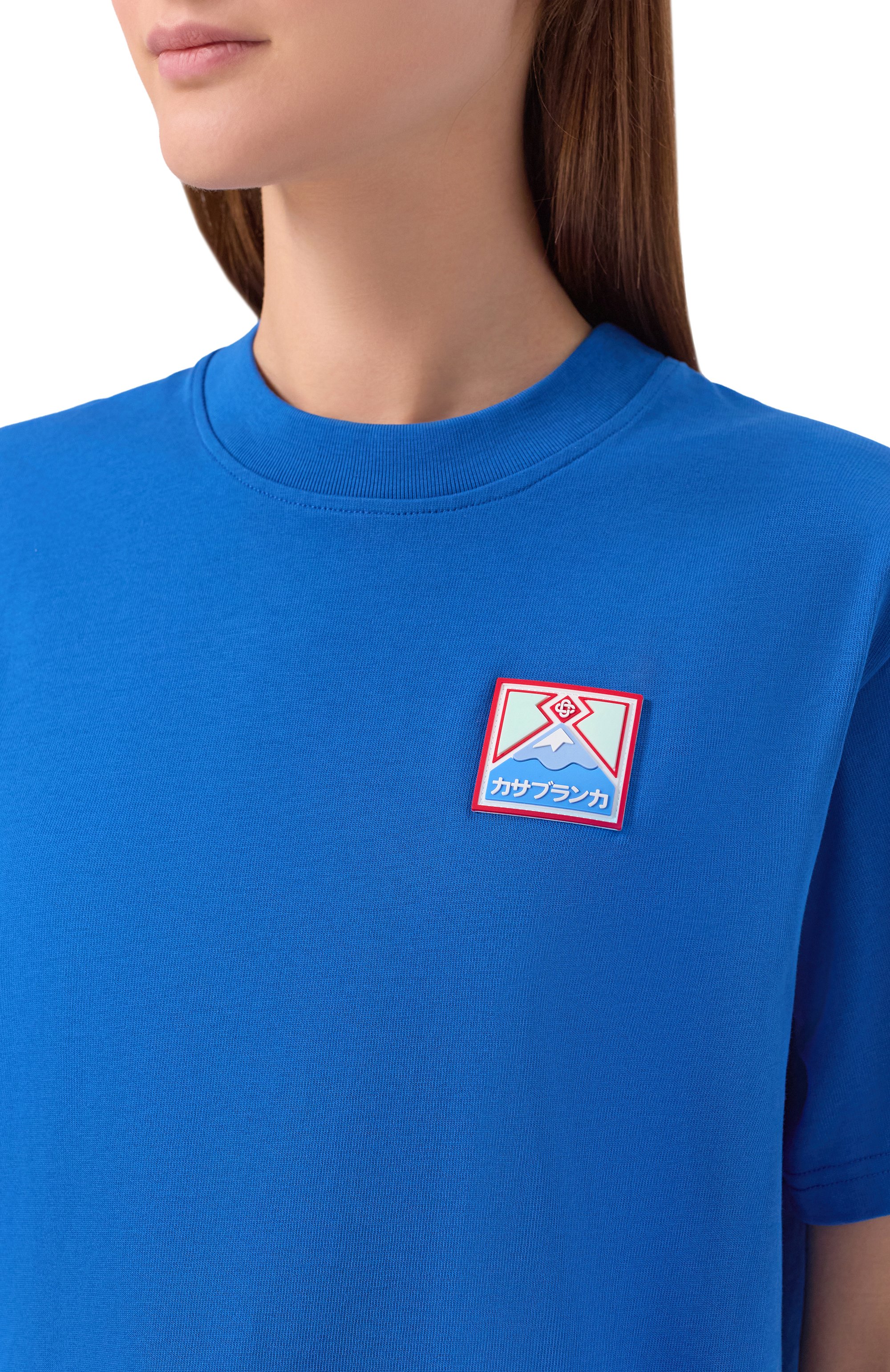 Хлопковая футболка CASABLANCA, арт. WPF25-JTS-046-04, фото 5