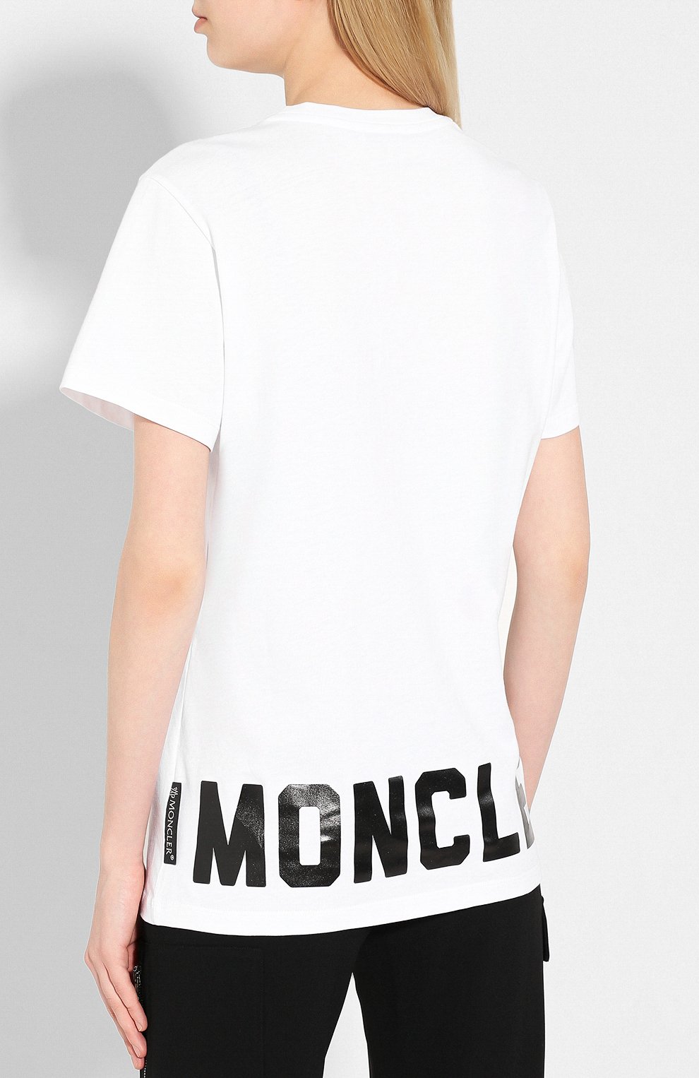 Хлопковая футболка MONCLER, арт. E2-093-80916-50-V8094, фото 4
