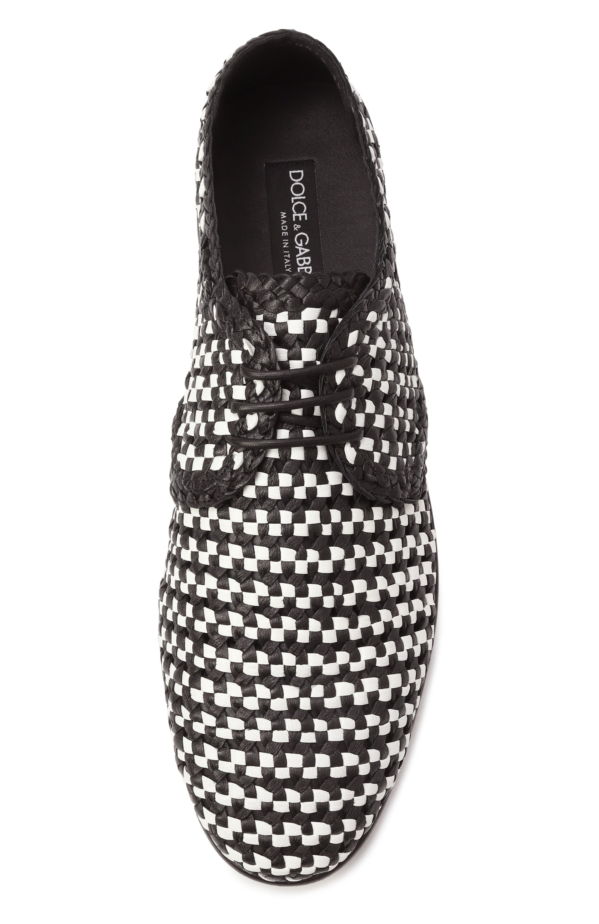 Кожаные дерби DOLCE & GABBANA, арт. A10872/A9M51, фото 6