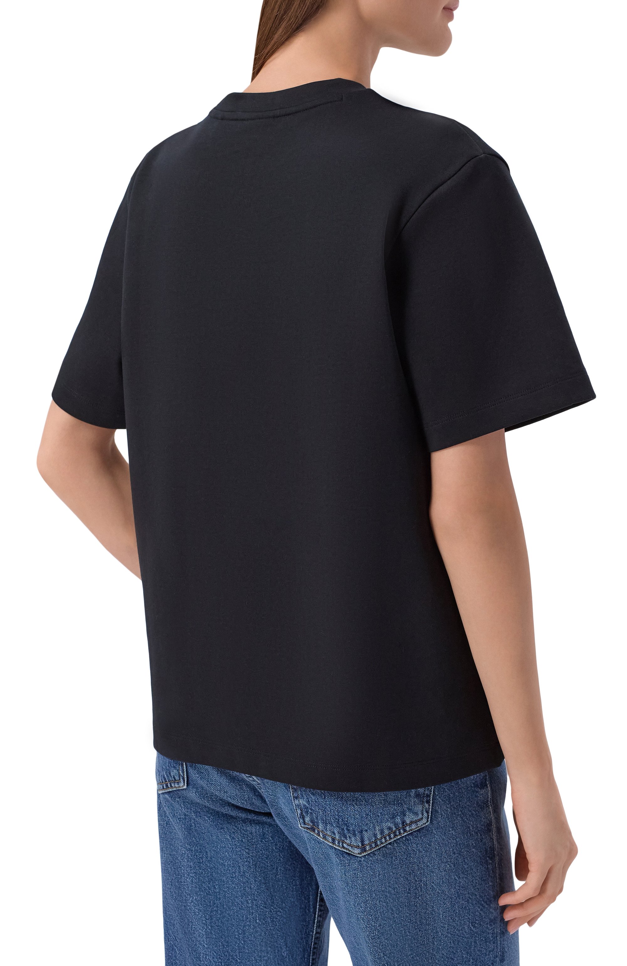 Хлопковая футболка BOSS, арт. 50563277, фото 4