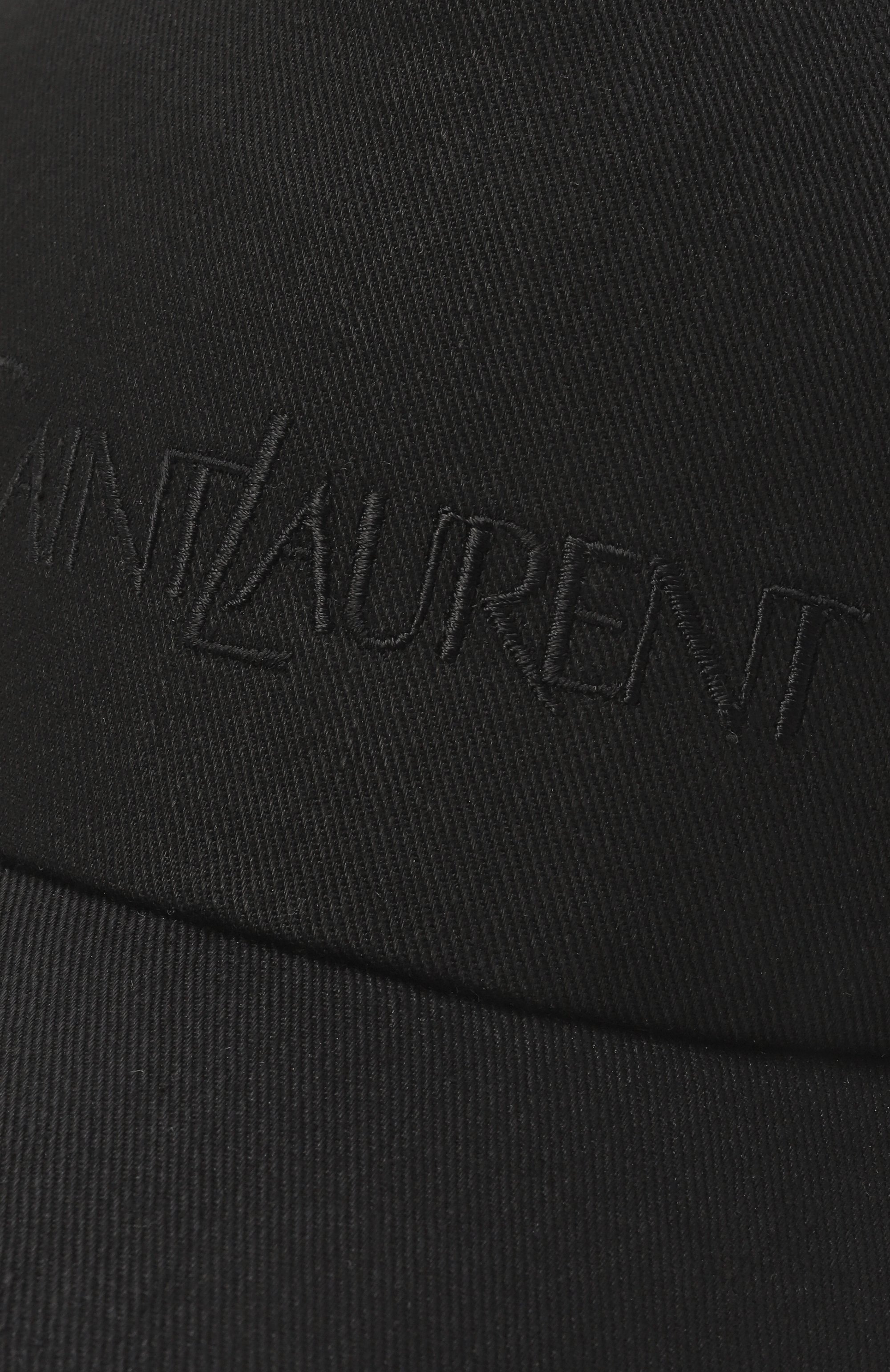 Бейсболка из хлопка и льна SAINT LAURENT, арт. 778063/3YP19, фото 3