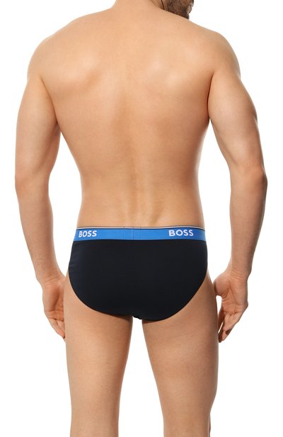 Комплект из трех брифов BOSS синего цвета по цене 4800 руб., арт. 50495435, фото 5 Комплект из трех брифов BOSS, арт. 50495435, фото 5