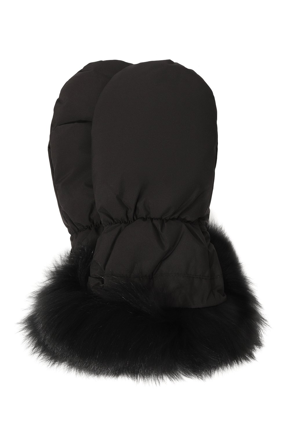 Пуховые варежки YVES SALOMON ENFANT, арт. 23WEA014XXD0XW, фото 1