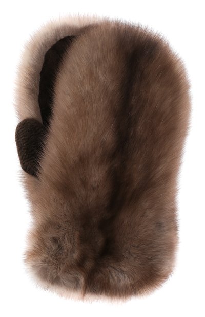 Мужские меховые варежки из норки и соболя VICTORIA KUSENKOVA, арт. 173610205102