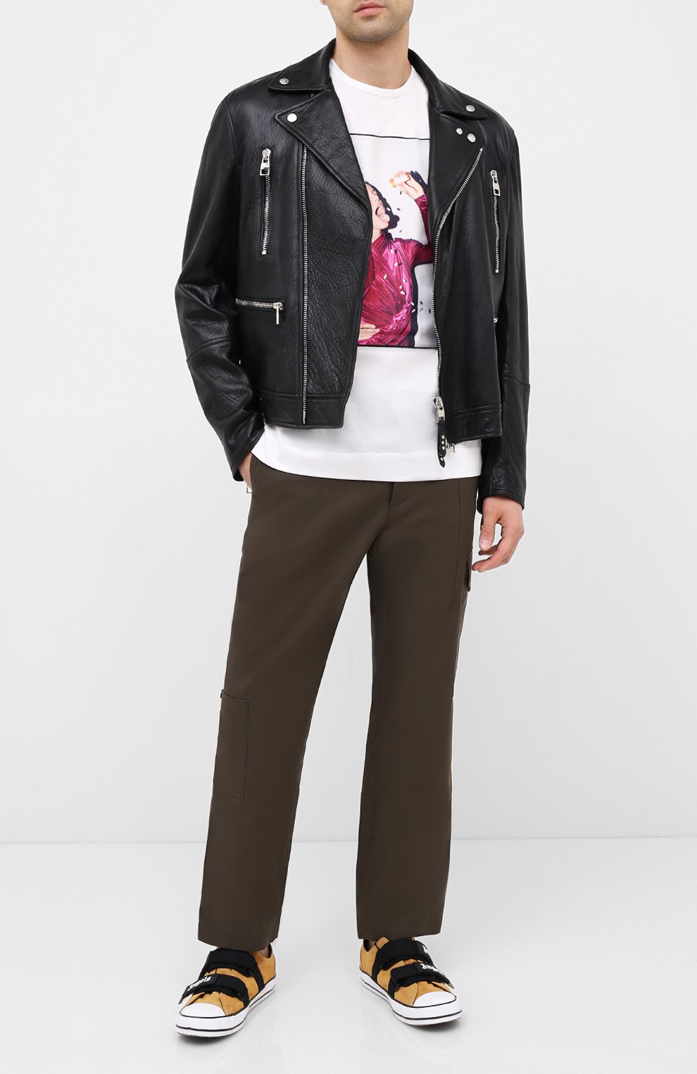 Хлопковая футболка LIMITATO, арт. CALM ME/T-SHIRT REGULAR, фото 2