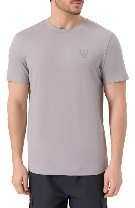 Хлопковая футболка Bogner 58086604_1 Серый  58086604_1 Фото 3