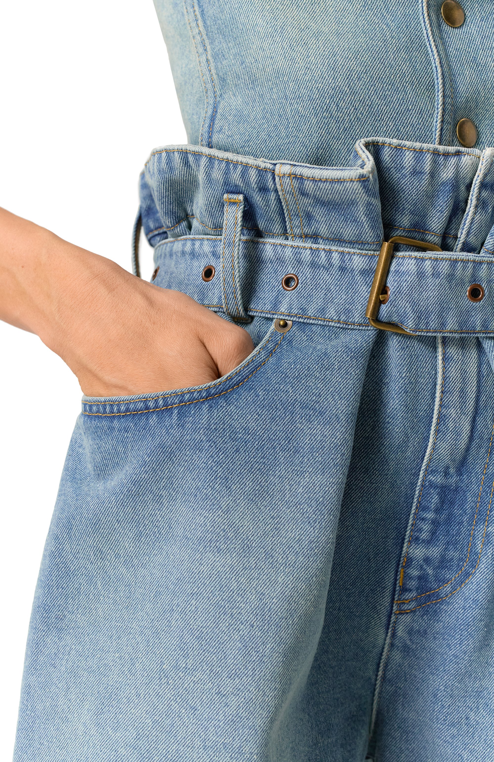 Джинсовые шорты PETAR PETROV, арт. S25DP3, фото 5