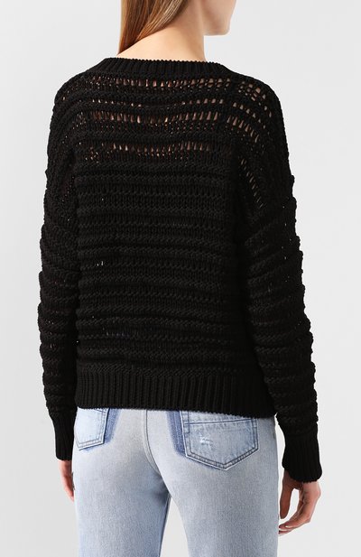 Хлопковый свитер BRUNELLO CUCINELLI, арт. M8E366602, фото 4