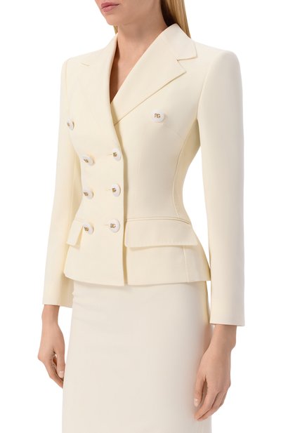 Шерстяной жакет DOLCE & GABBANA, арт. F27ACT/FUBGC, фото 3