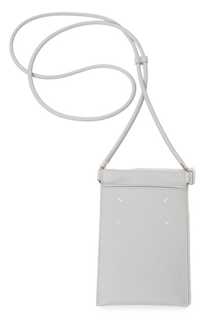 Кожаный чехол для iphone MAISON MARGIELA светло-голубого цвета по цене 43050 руб., арт. SA1VZ0002/P4745, фото 3 Кожаный чехол для iphone MAISON MARGIELA, арт. SA1VZ0002/P4745, фото 3