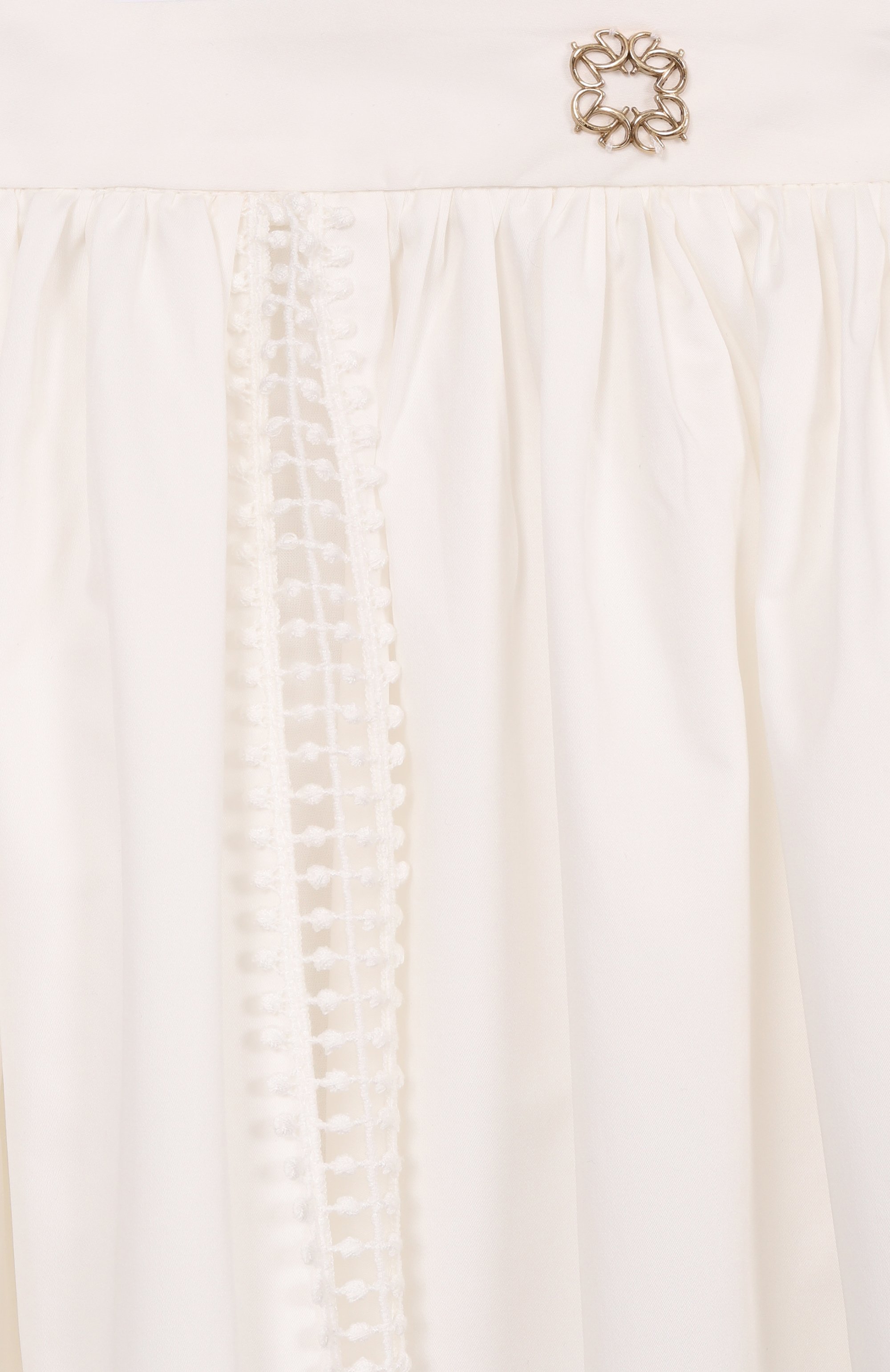 Хлопковая  юбка ELIE SAAB JUNIOR, арт. EFG0044 MX/TS0724, фото 3