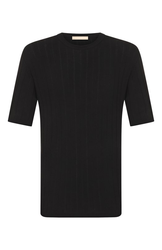 Джемпер из шелка и хлопка 12 STOREEZ 137205 Чёрный 137205