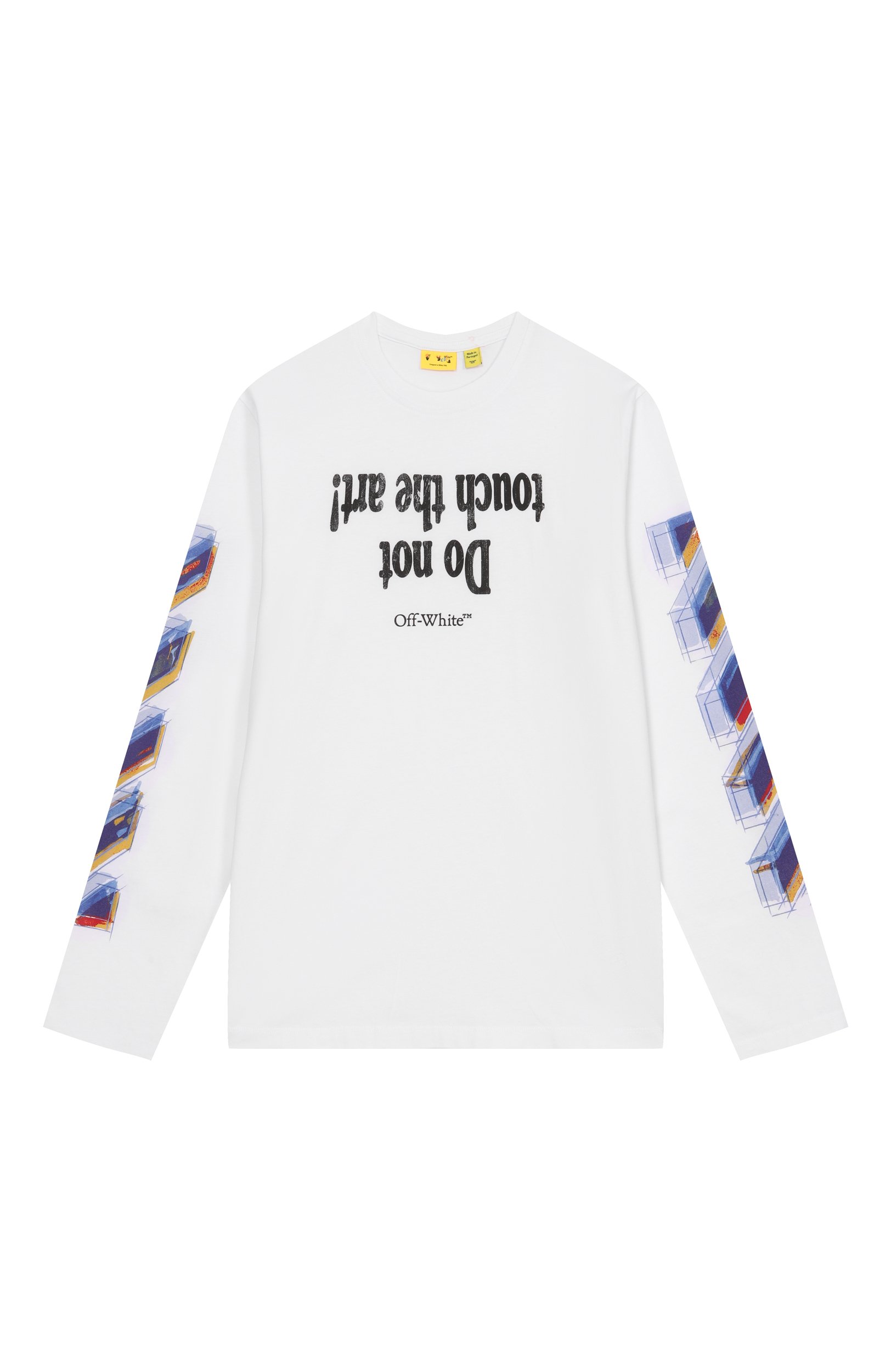 Хлопковый лонгслив OFF-WHITE, арт. 0BAB001F26JER0011, фото 1