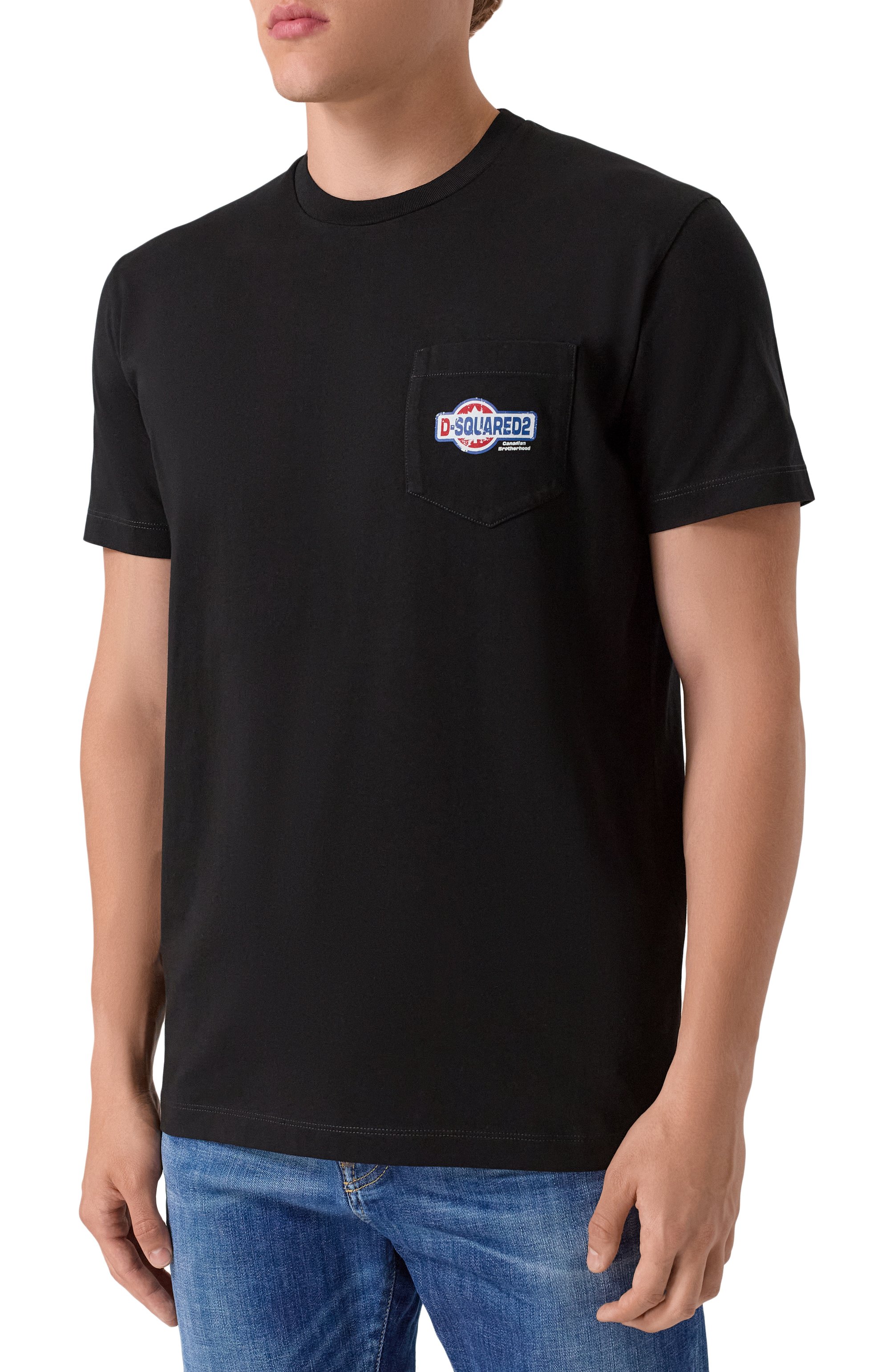 Хлопковая футболка DSQUARED2, арт. S74GD1449/D20020, фото 3