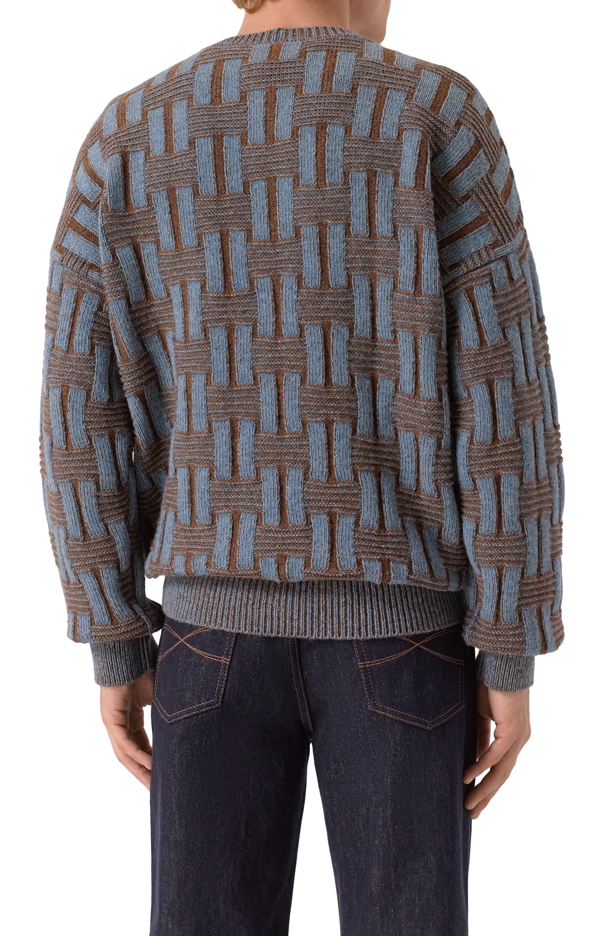 Шерстяной свитер GIORGIO ARMANI, арт. GM002178/AF20312, фото 4